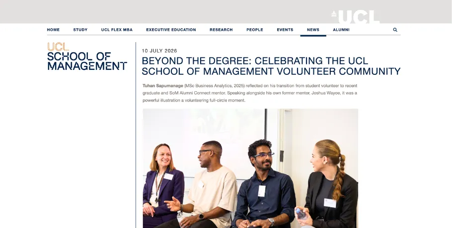 UCL Alumni Panel