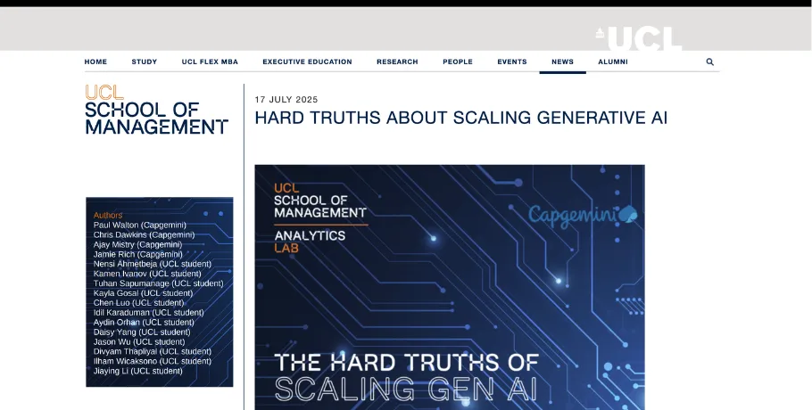 Hard Truths About Scaling Generative AI